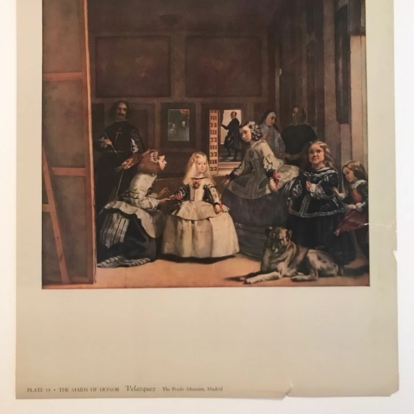 Vintage Art Print By Velazquez - Picture 3 of 7